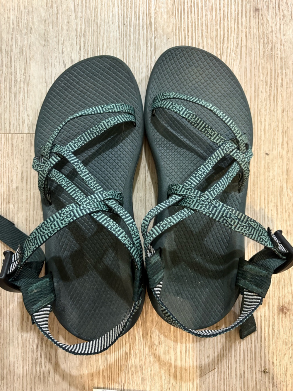 Chaco Women's Strappy Sandals In Dark Green